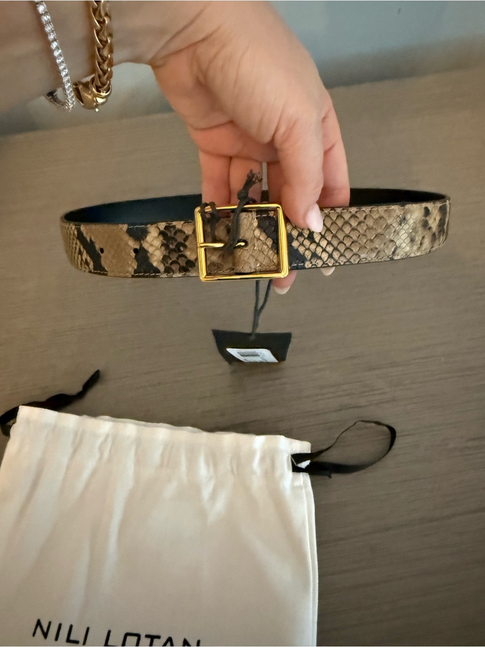 Nili Lotan Belt - Brand New with Tags